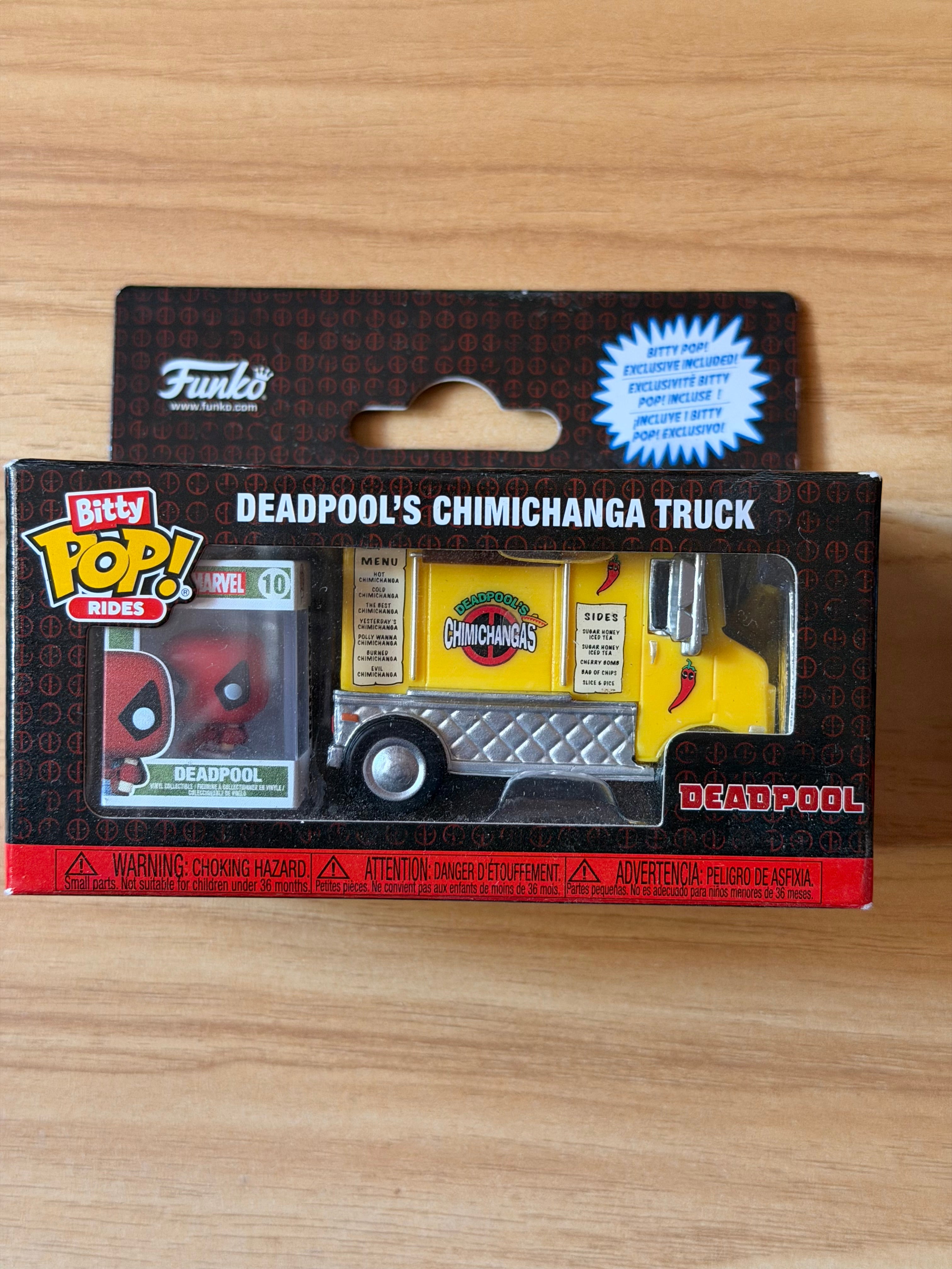 Funko Bitty Pop! Rides – Deadpool’s Chimichanga Truck