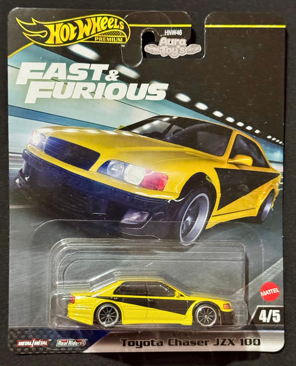 Hot Wheels Premium – Toyota Chaser JZX100 | Fast & Furious