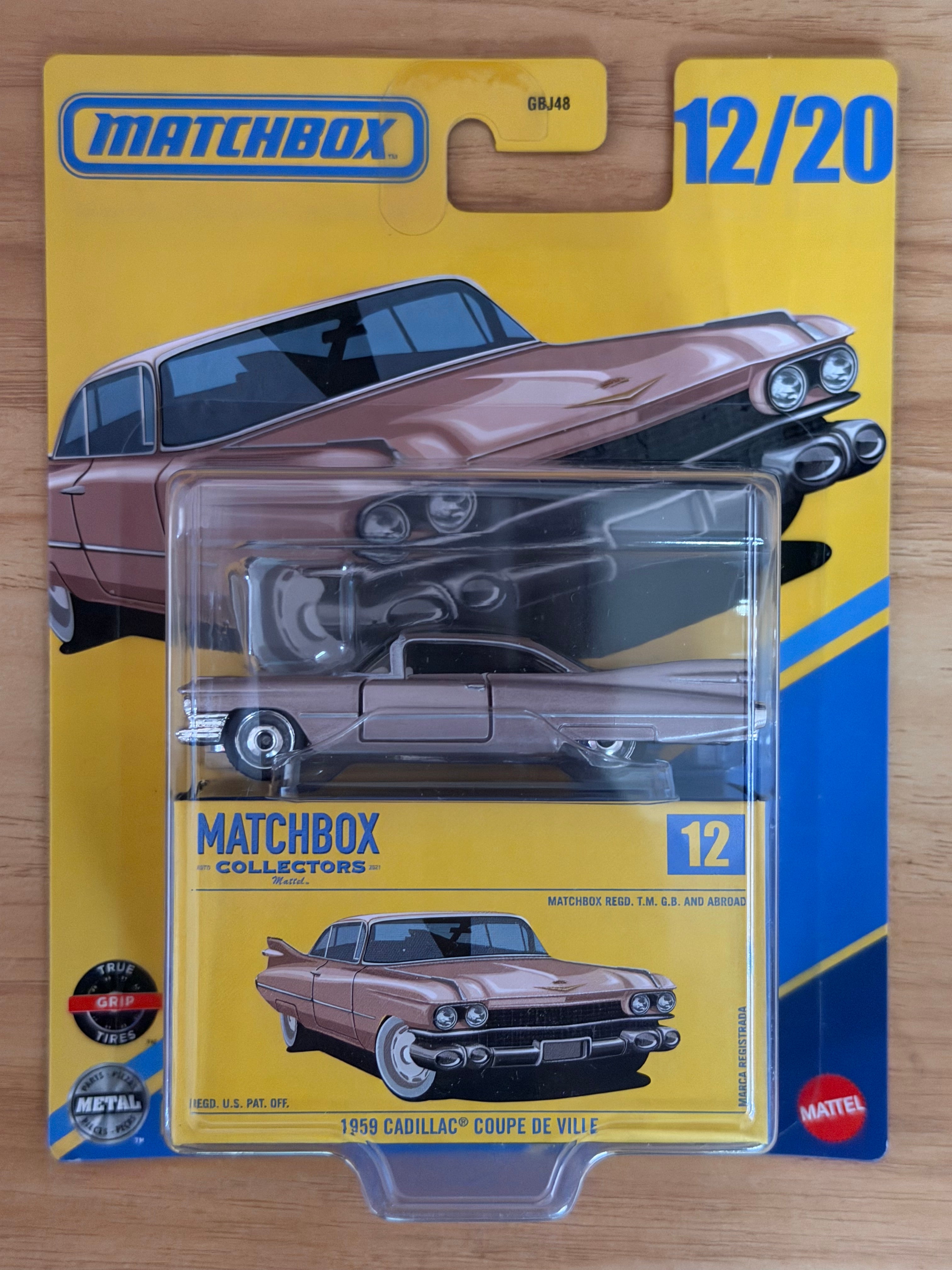 Matchbox Collectors – 1959 Cadillac Coupe de Ville | 12/20