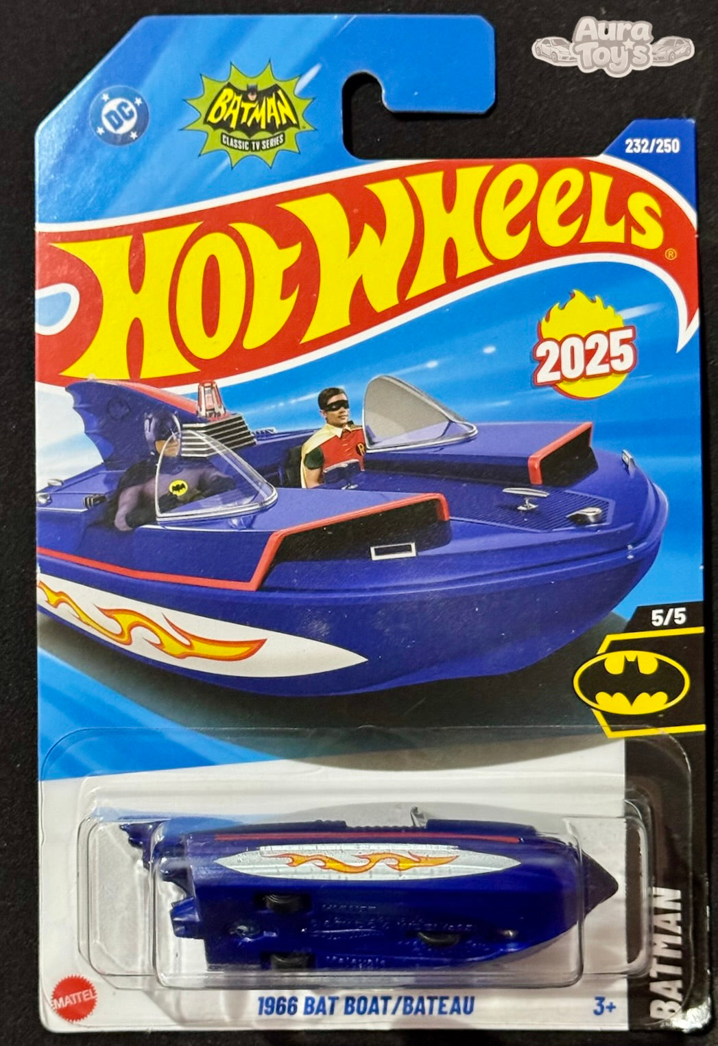 Hot Wheels – Batboat | Batman Classic TV Series