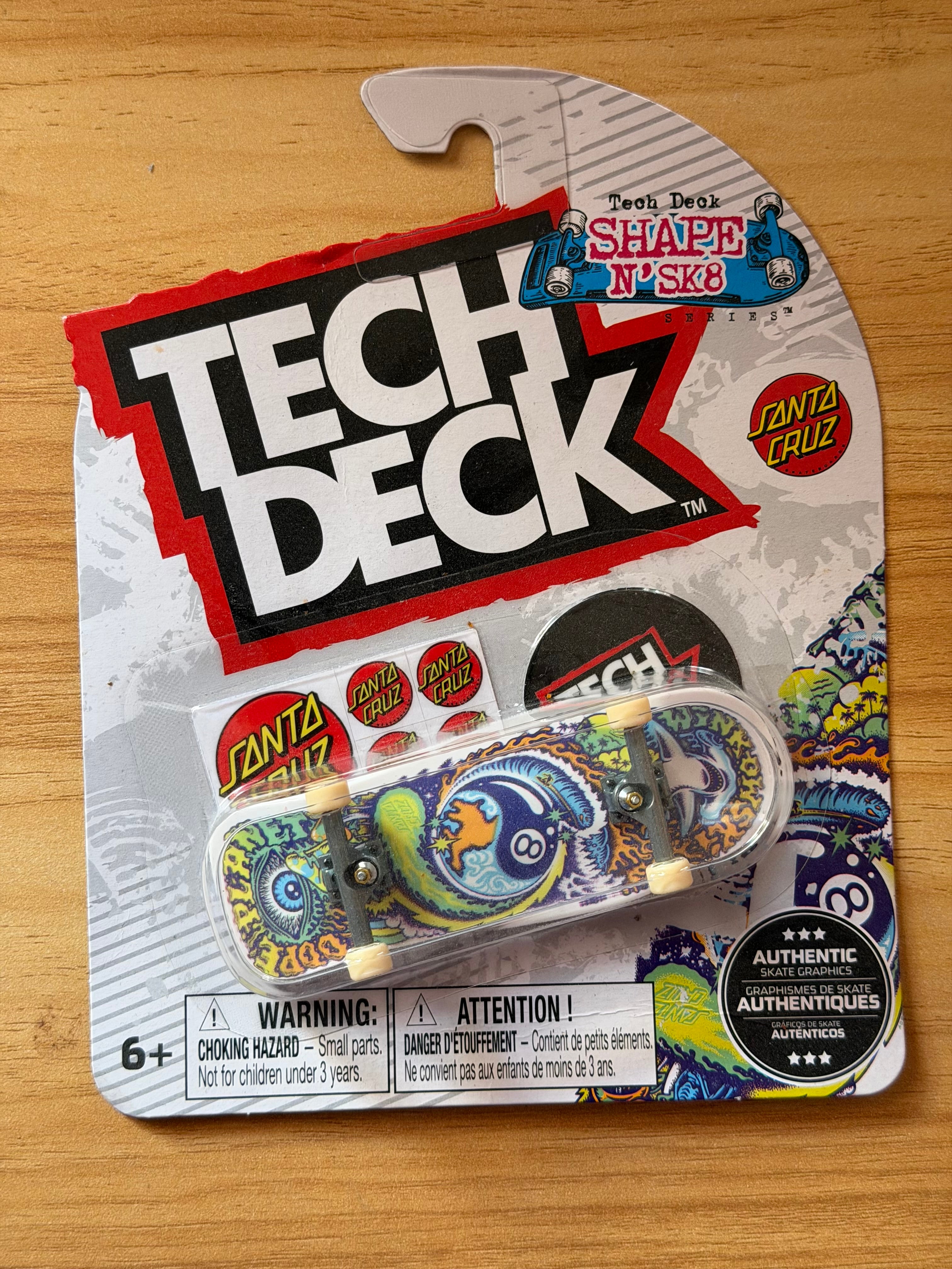 Tech Deck – Santa Cruz | Shape N’ Sk8 Series