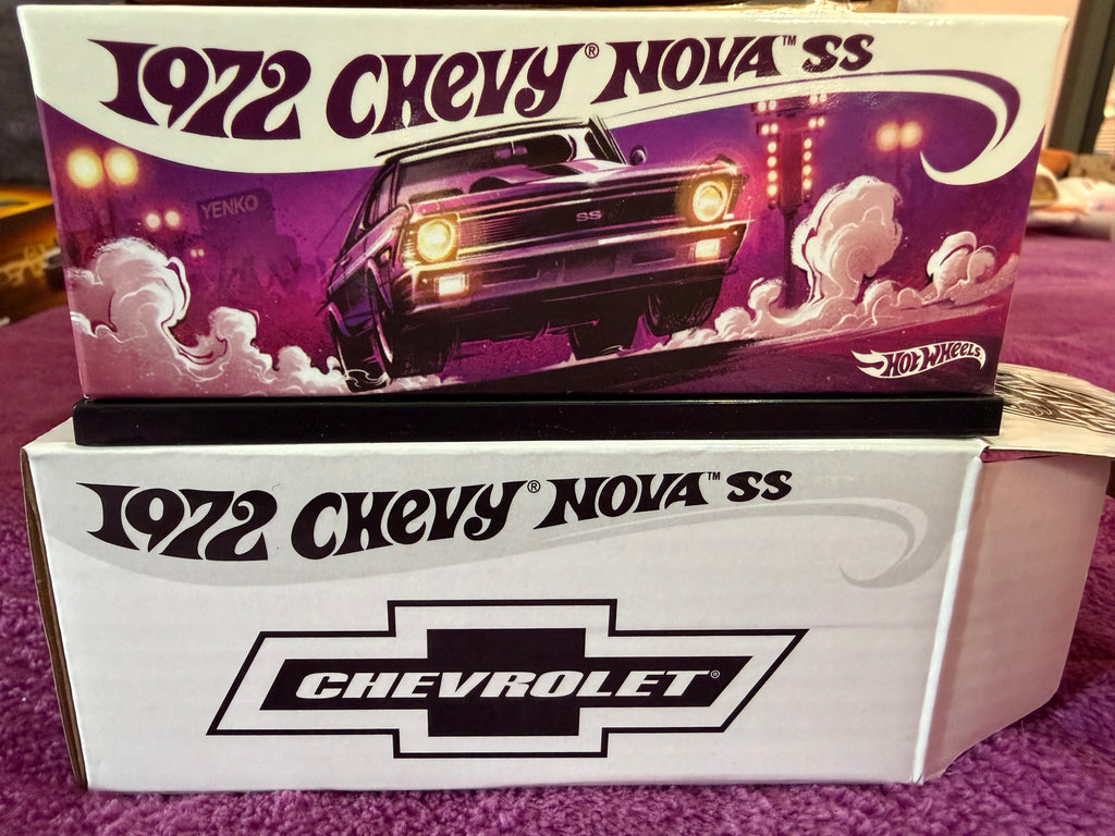 Hot Wheels 1972 Chevy Nova SS Yenko, edición Red Line Club (RLC)