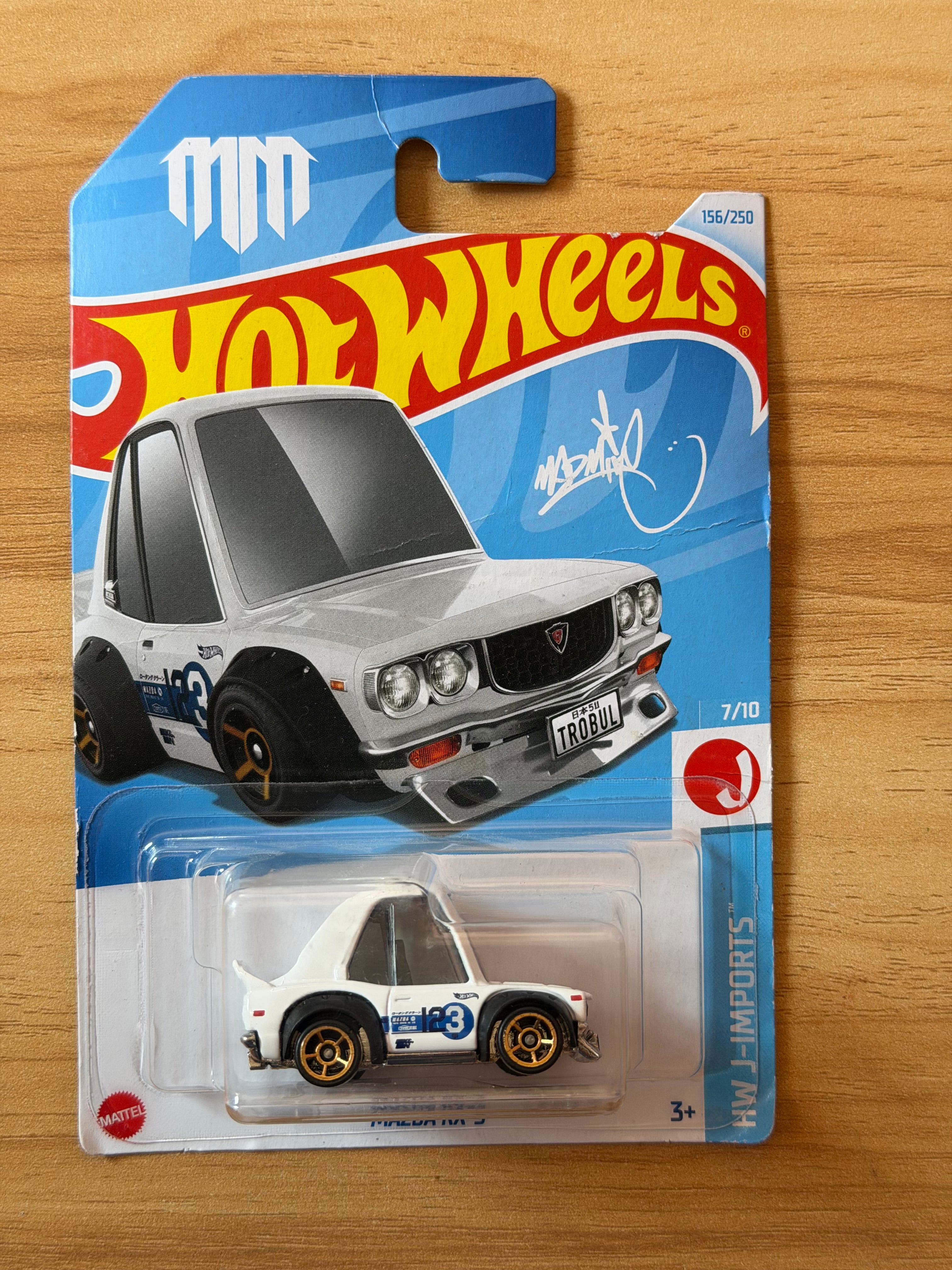 Hot Wheels – Mazda RX-3 (Blanco #23)