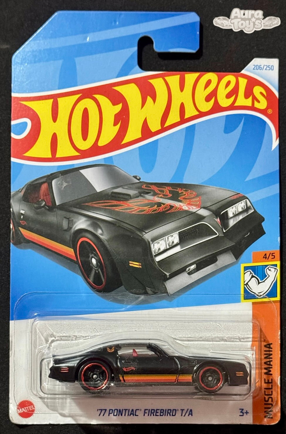 Hot Wheels – ’70 Pontiac Firebird T/A (Negro)