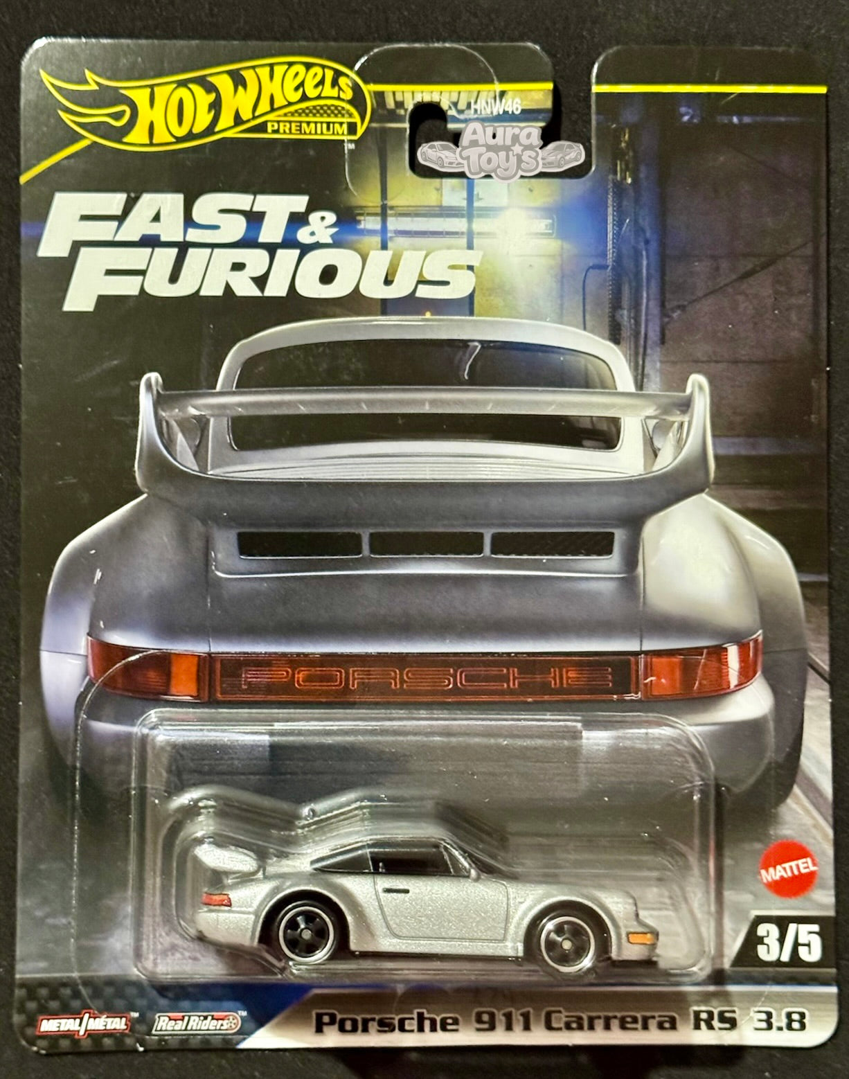 Hot Wheels Premium – Porsche 911 Carrera RS 3.8 | Fast & Furious