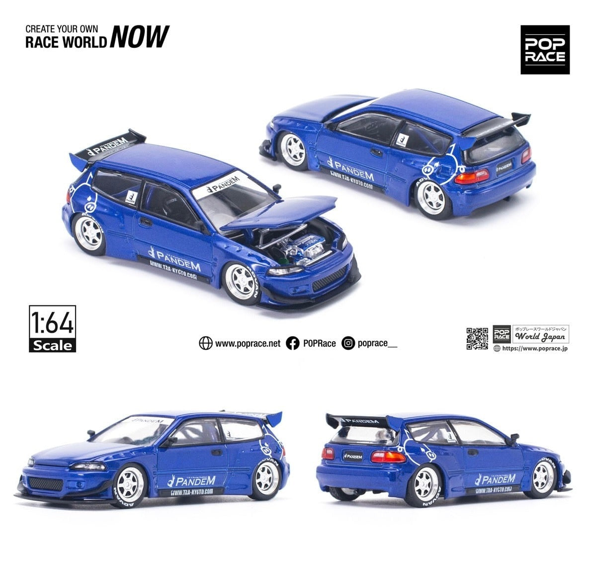 Pandem EG6 v1.5 Metallic Blue