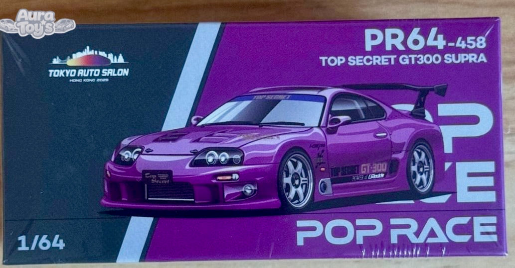 Toyota Supra Top Secret GT300 Purple TOKYO AUTO SALON HONG KONG 2025