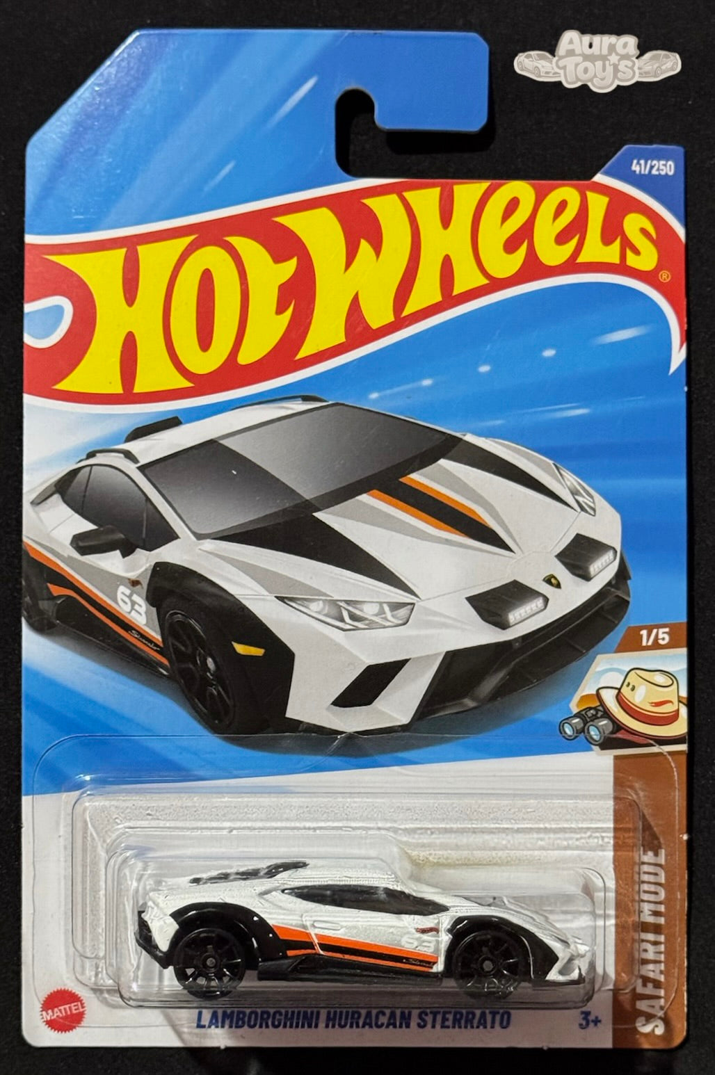 Hot Wheels – Lamborghini Huracán Sterrato (Blanco) | Mainline 2025