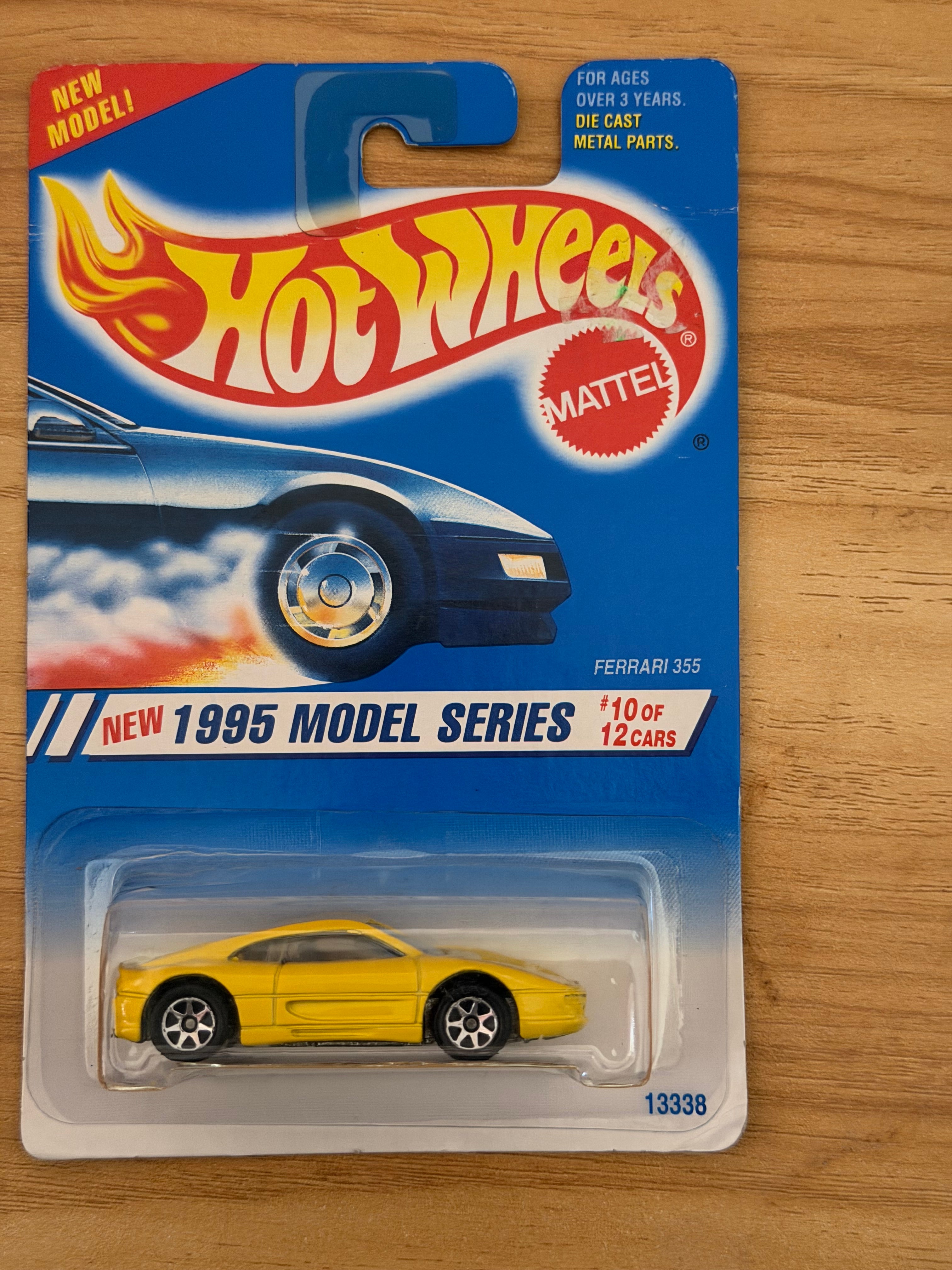 Hot Wheels – Ferrari 355 | New 1995 Model Series (Blue Card)