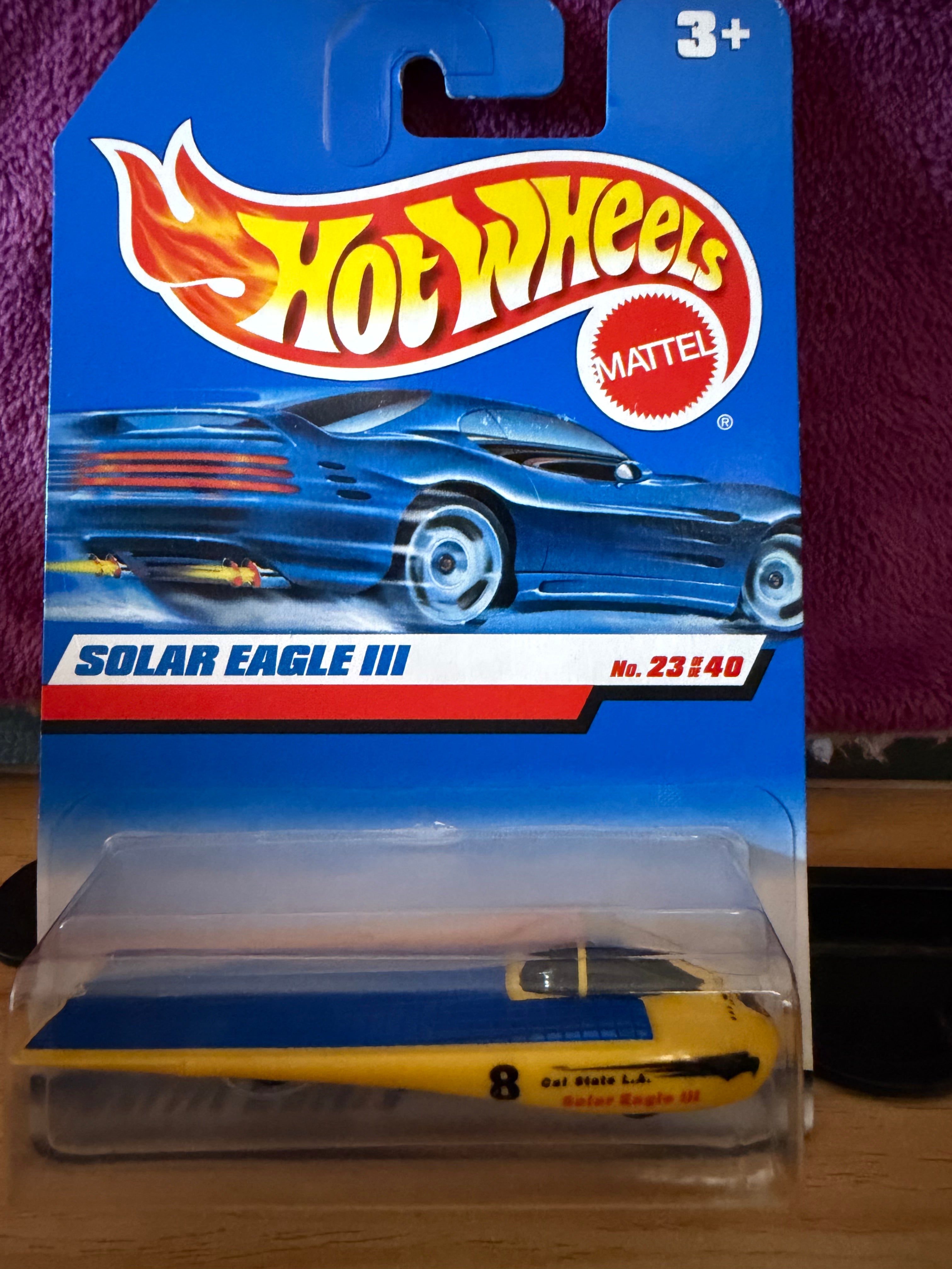 Hot Wheels – Solar Eagle III | Blue Card 90’s