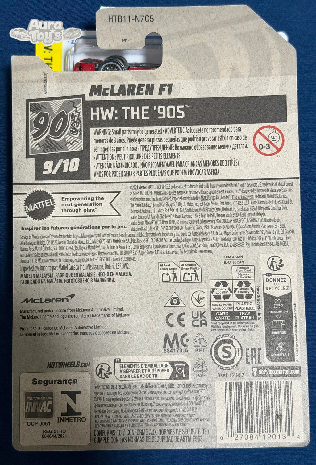 Hot Wheels – McLaren F1 | Mainline 2025