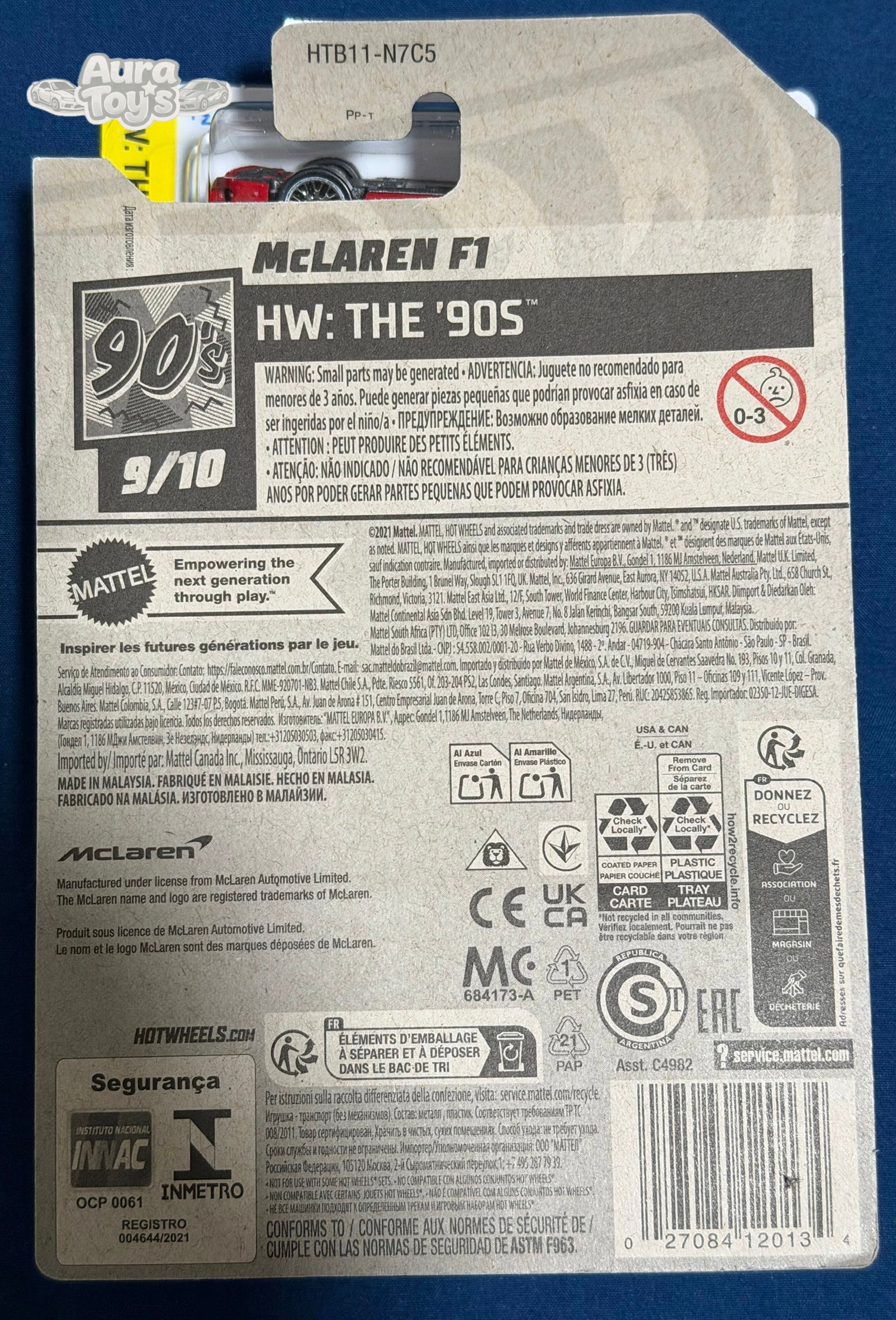 Hot Wheels – McLaren F1 | Mainline 2025
