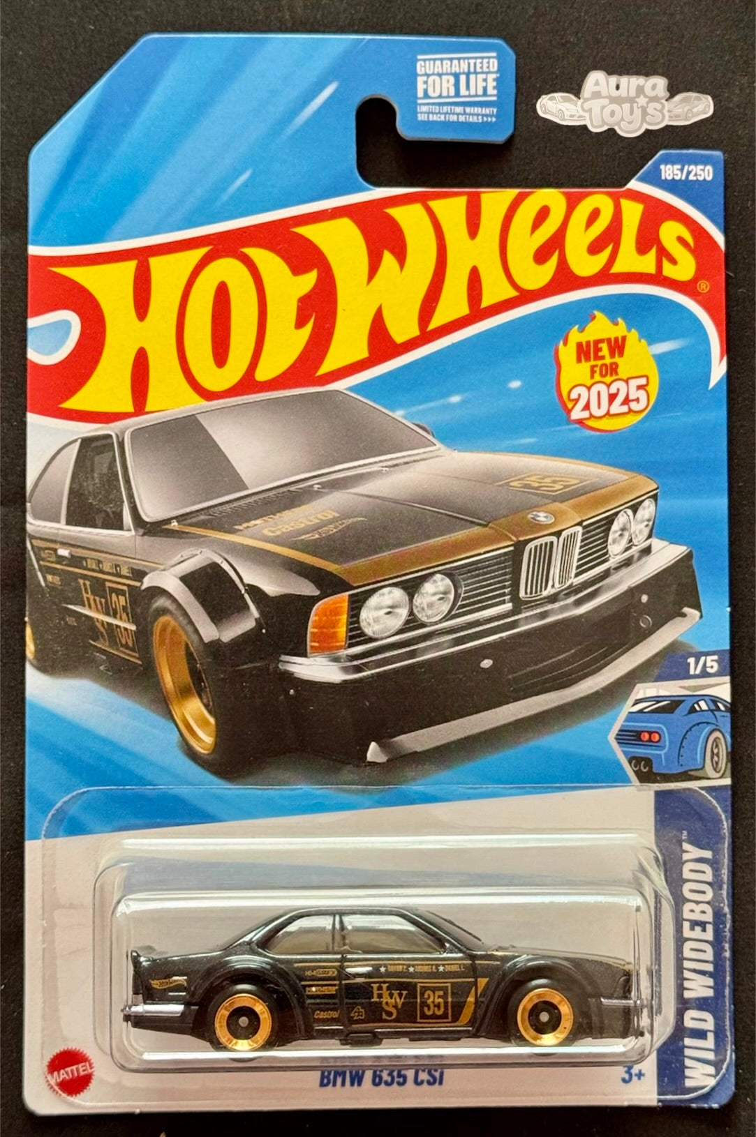 BMW 635 CSi Negro