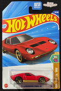Hot Wheels – ’71 Lamborghini Miura SV (Rojo) | Mainline 2025