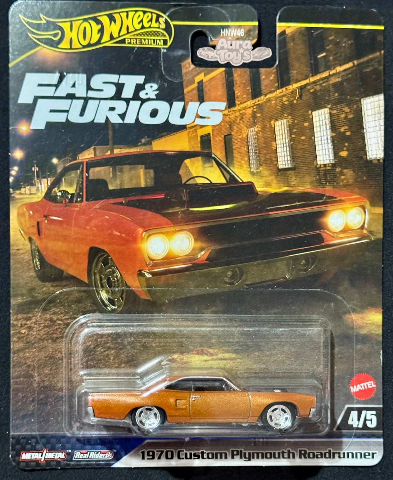 Hot Wheels Premium – 1970 Plymouth Roadrunner | Fast & Furious