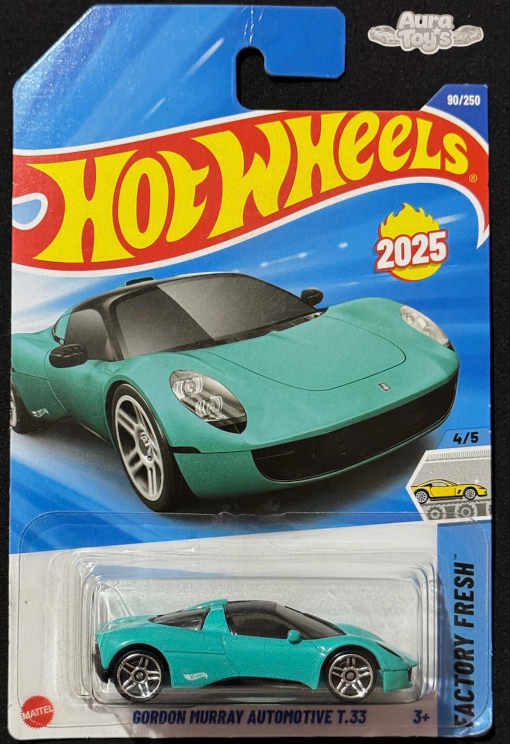 Hot Wheels – Gordon Murray Automotive T.33 | Mainline 2025