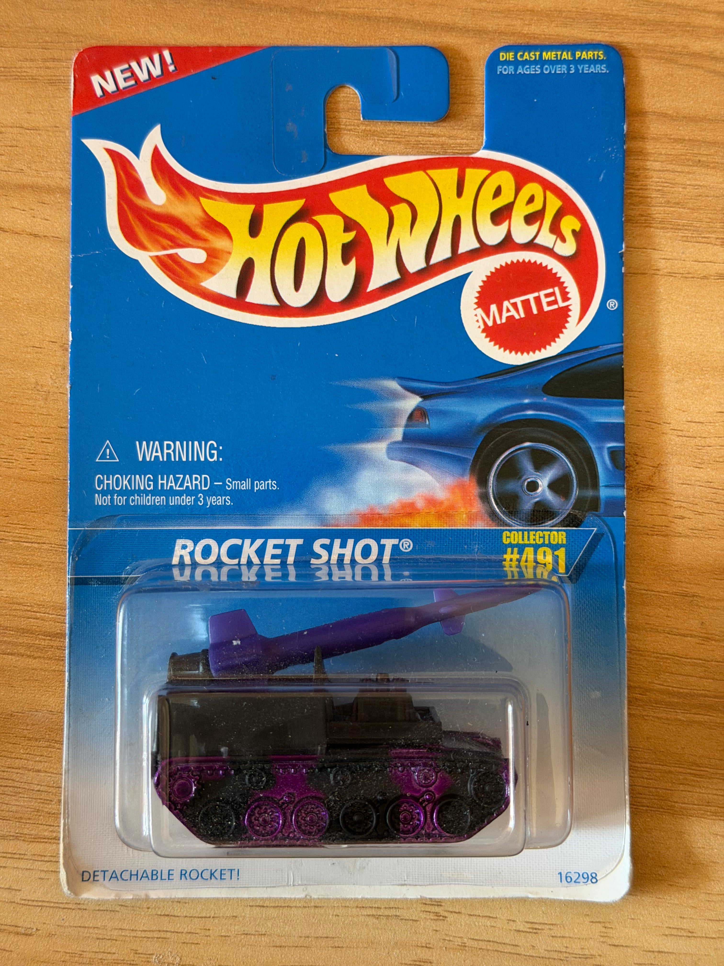 Hot Wheels – Rocket Shot | Blue Card
