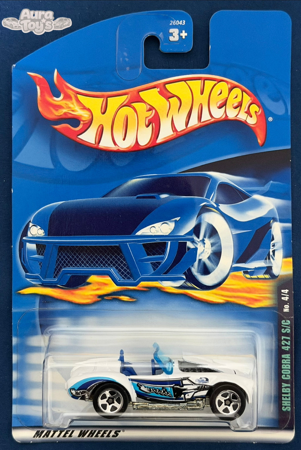 Hot Wheels – Shelby Cobra 427 S/C (Blanco) | Clásicos