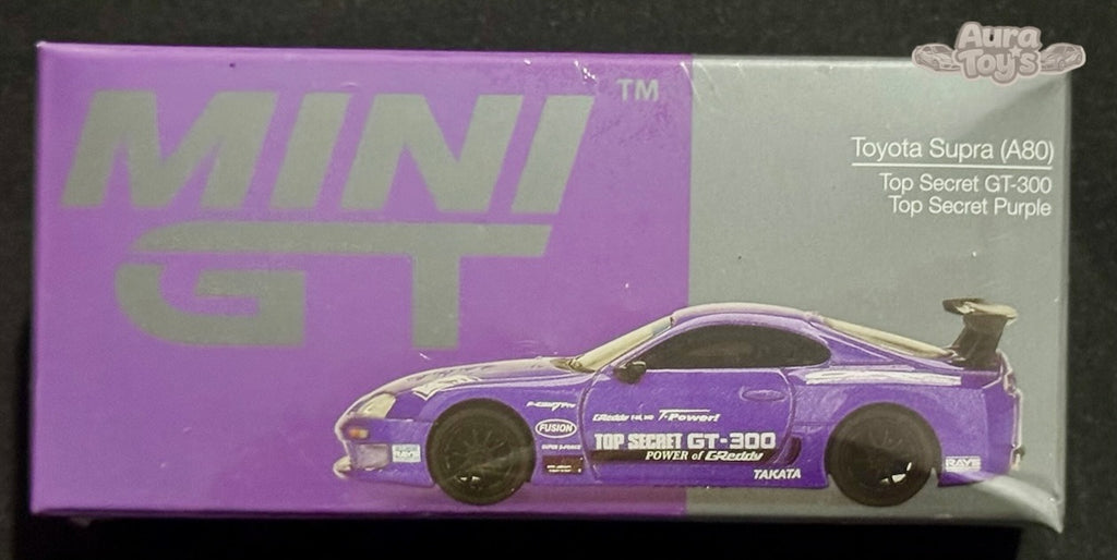 Toyota Supra A80 Top Secret GT-300 Top Secret Purple LHD